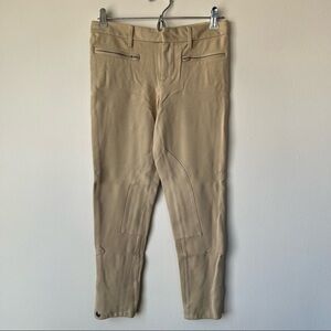 Ralph Lauren Black Label Jodhpur Equestrian Riding Pants Khaki Tan Size Small